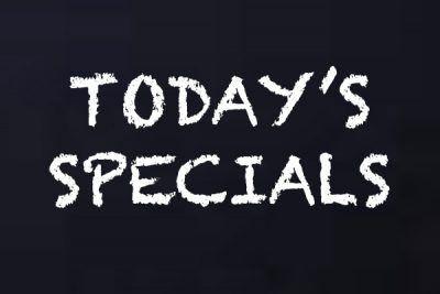 Today's Specials