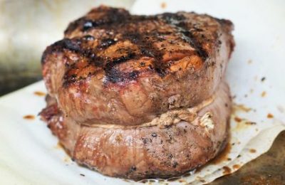 Beef tenderloin steak
